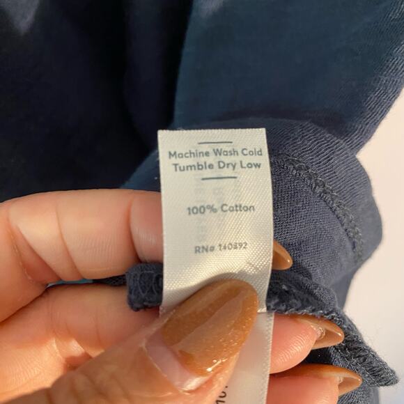 Marine Layer Men's size Small Navy Blue Short Sleeve T-Shirt Lightweight - Picture 5 of 8